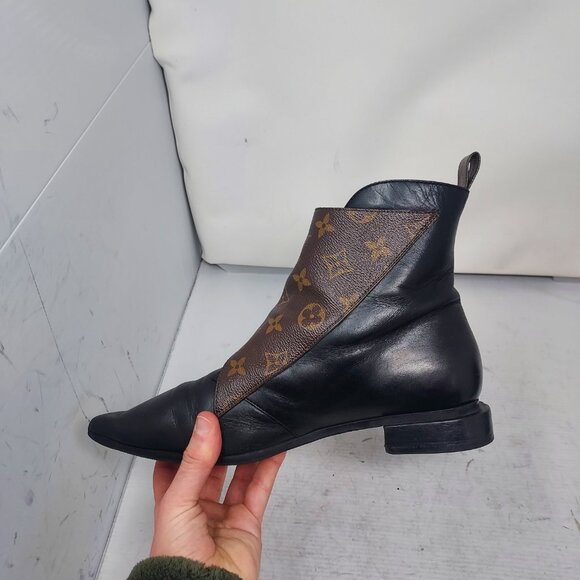 Louis Vuitton Black Jumble LV Monogram Boot - Picture 9 of 14